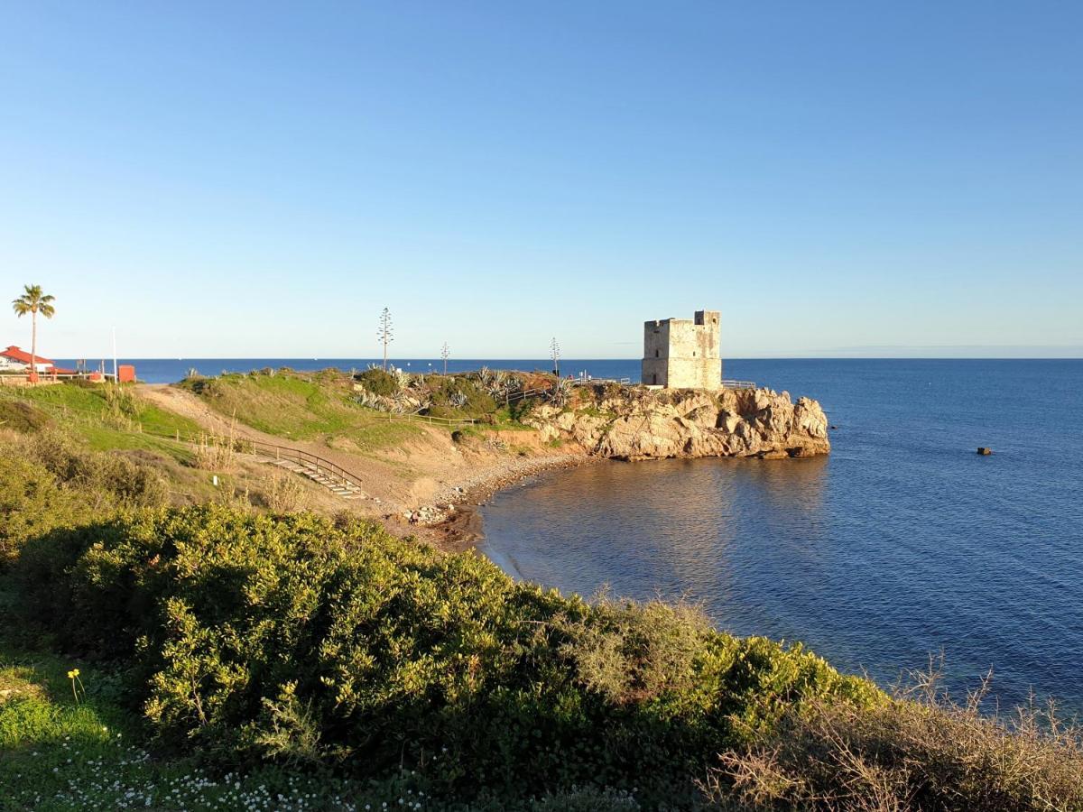 Casitamar Frontline Beach House Rental Casares Costa Near Estepona Bahia de Casares المظهر الخارجي الصورة